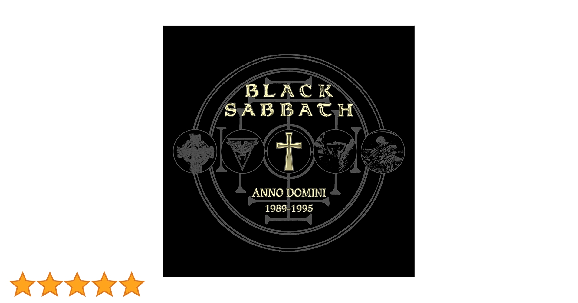 邦楽 BLACK SABBATH ANNO DOMINI 1989-1995 Black Sabbath – Anno Domini 1989-1995 – Box Set (Compilation